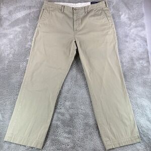 Polo Ralph Lauren Pants Men's 38x30 Classic Fit Tan Chino Khakis Office Business